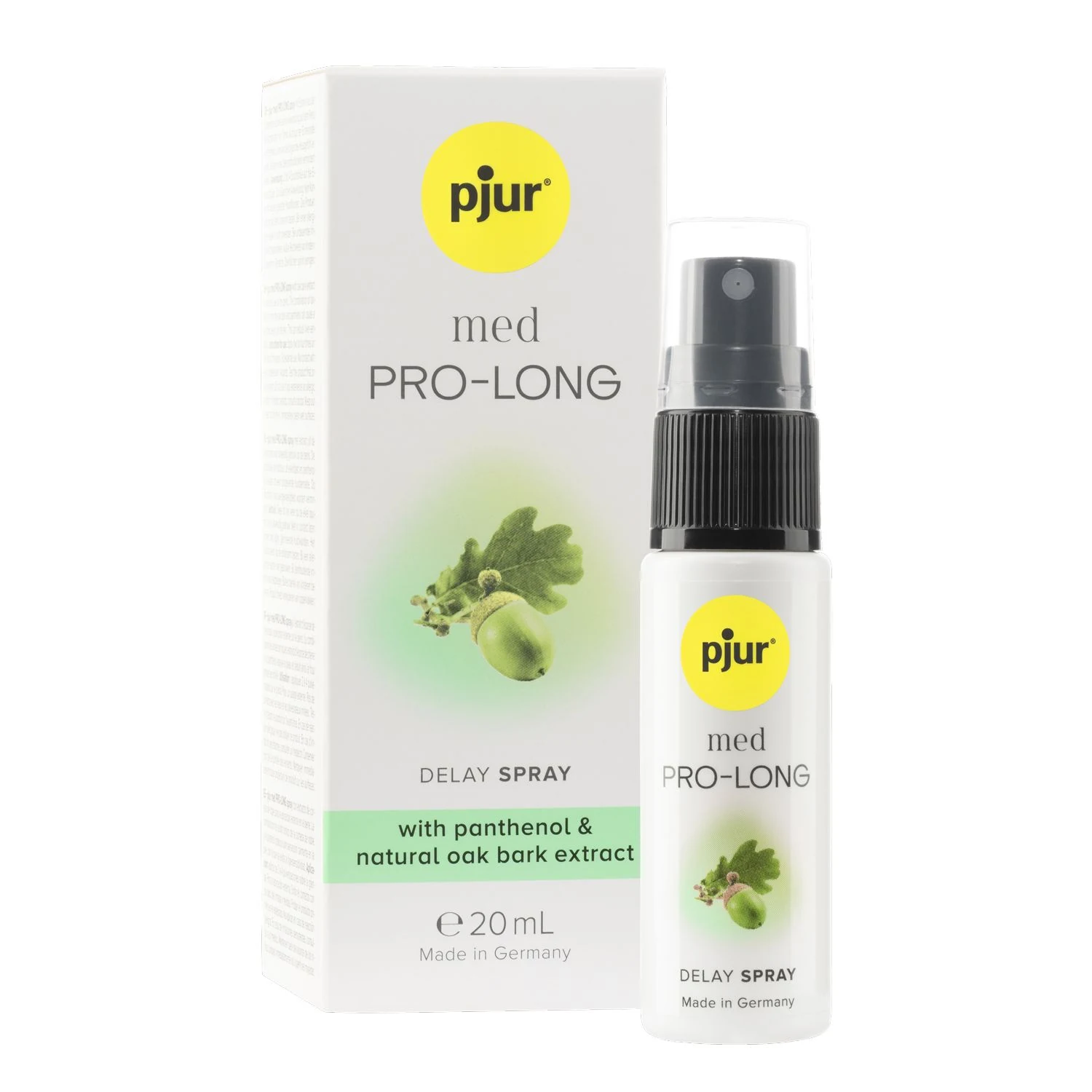 Pjur Verdovende Spray 20 ml, transparante unisex spray met licht verdovend effect