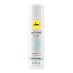 Pjur Woman Nude glijmiddel op waterbasis 100 ml, transparant, geur- en smaakloos