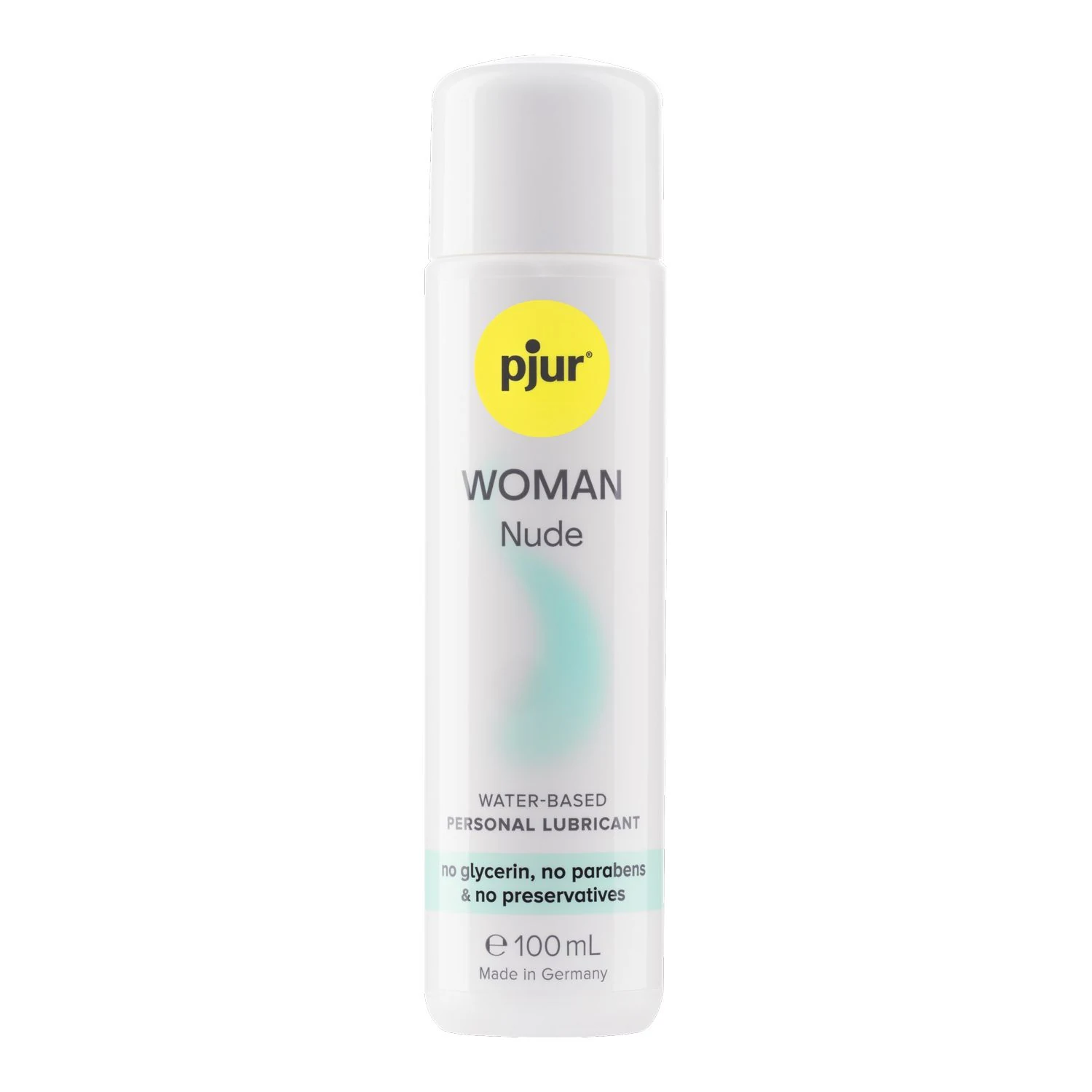 Pjur Woman Nude glijmiddel op waterbasis 100 ml, transparant, geur- en smaakloos