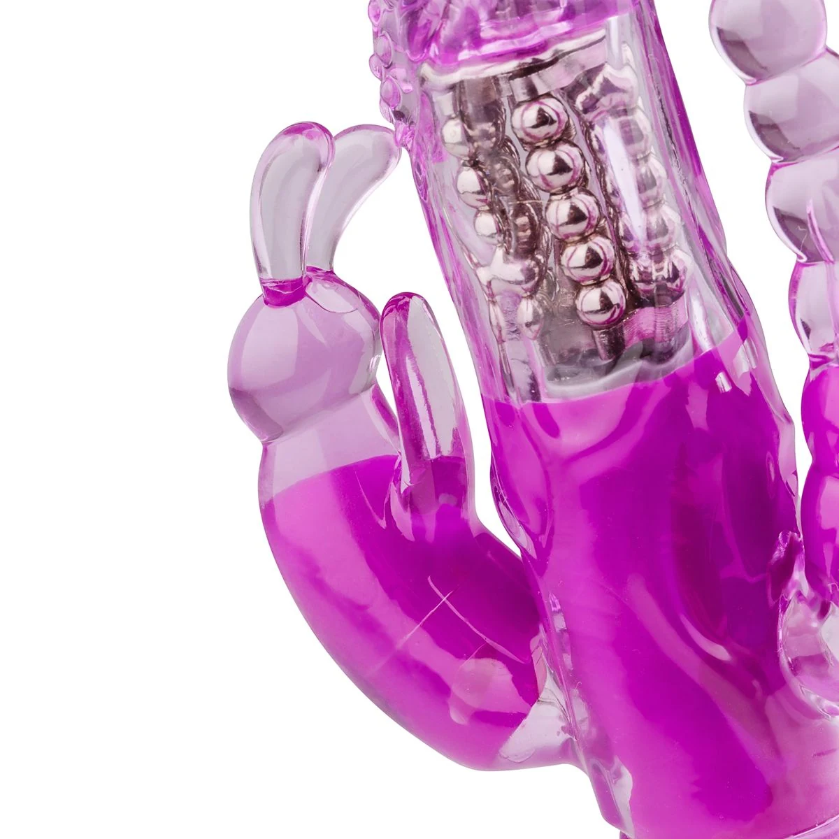 Raving Rabbit Vibrator Paars voor clitoris, G-spot en anus