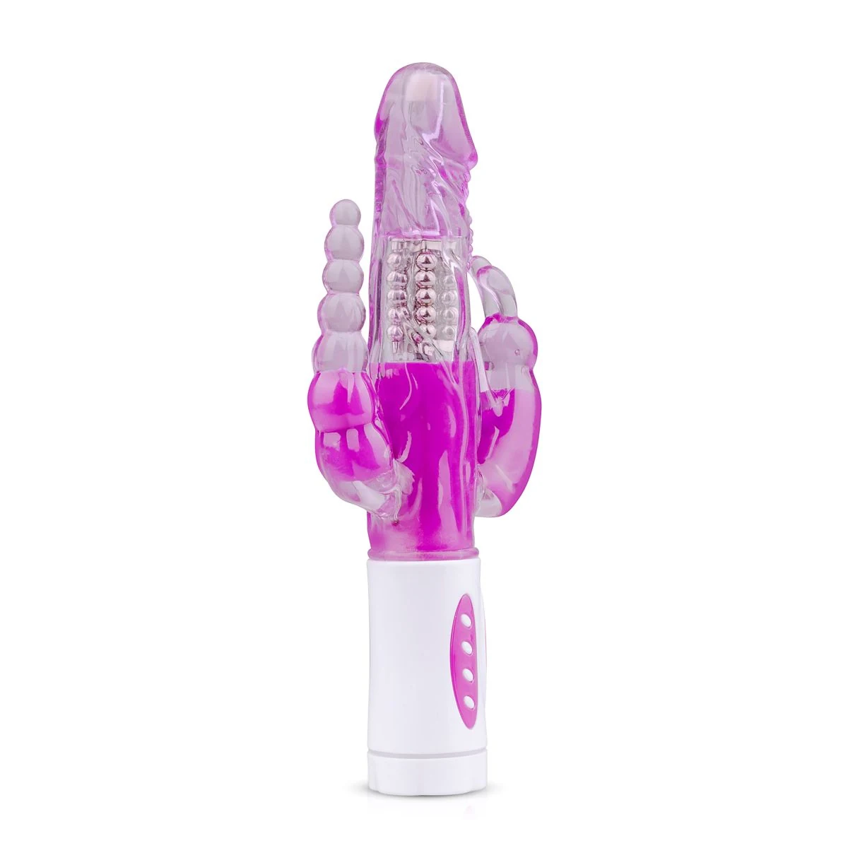 Raving Rabbit Vibrator Paars van ABS en TPE