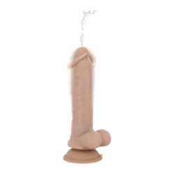 Real Fantasy Hunter vibrator beige met afstandsbediening en geïntegreerde squirtingfunctie