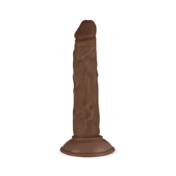 Real Fantasy Tyler realistische dildo 20 cm van bruin PVC met zuignap