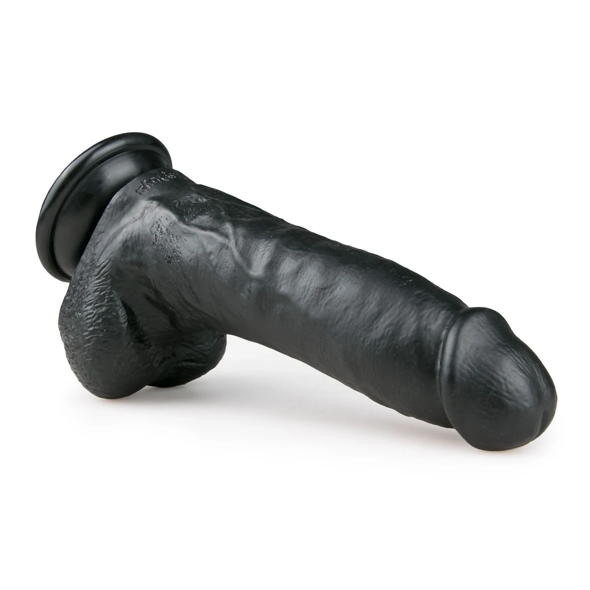 Realistische dildo met balzak en krachtige zuignap