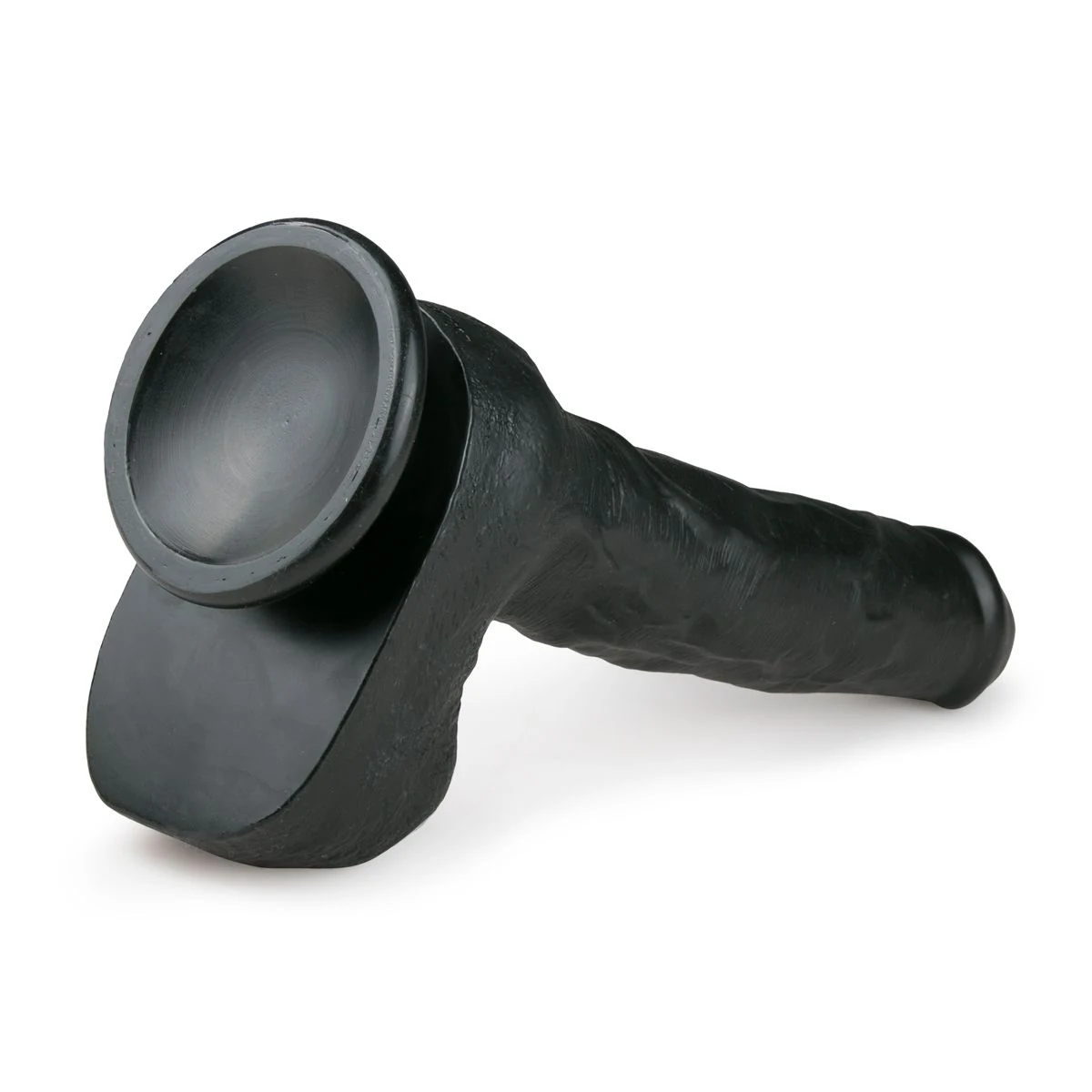 Realistische dildo met balzak en sterke zuignap, geschikt voor strap-on