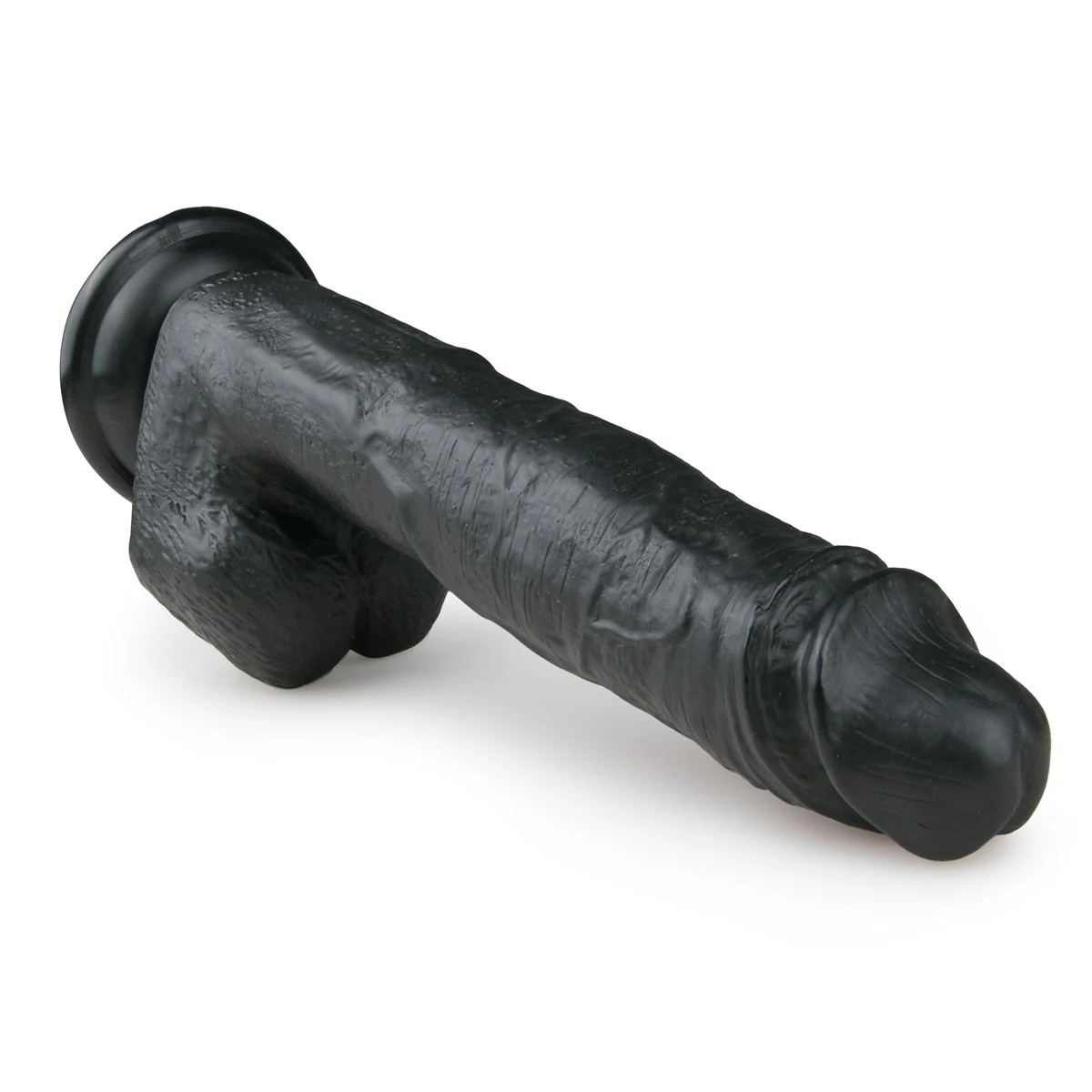 Realistische dildo met balzak, groot model van 26,5 cm met krachtige zuignap