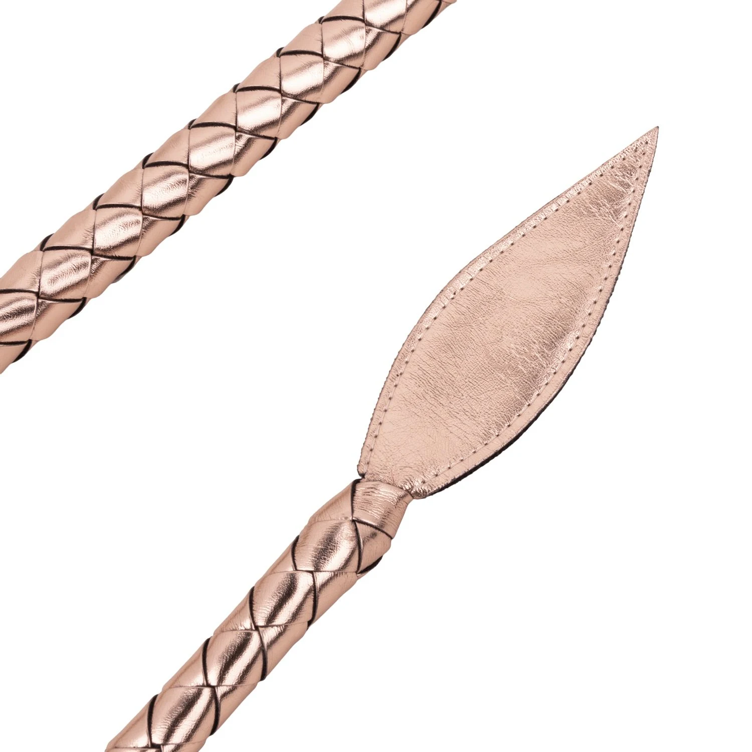 Rosy Gold Bull Whip gevlochten SM zweep van merk Rosy Gold