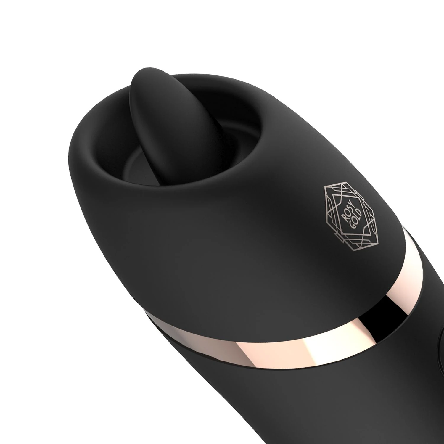 Rosy Gold licking stimulator geschikt voor waterbasis glijmiddel