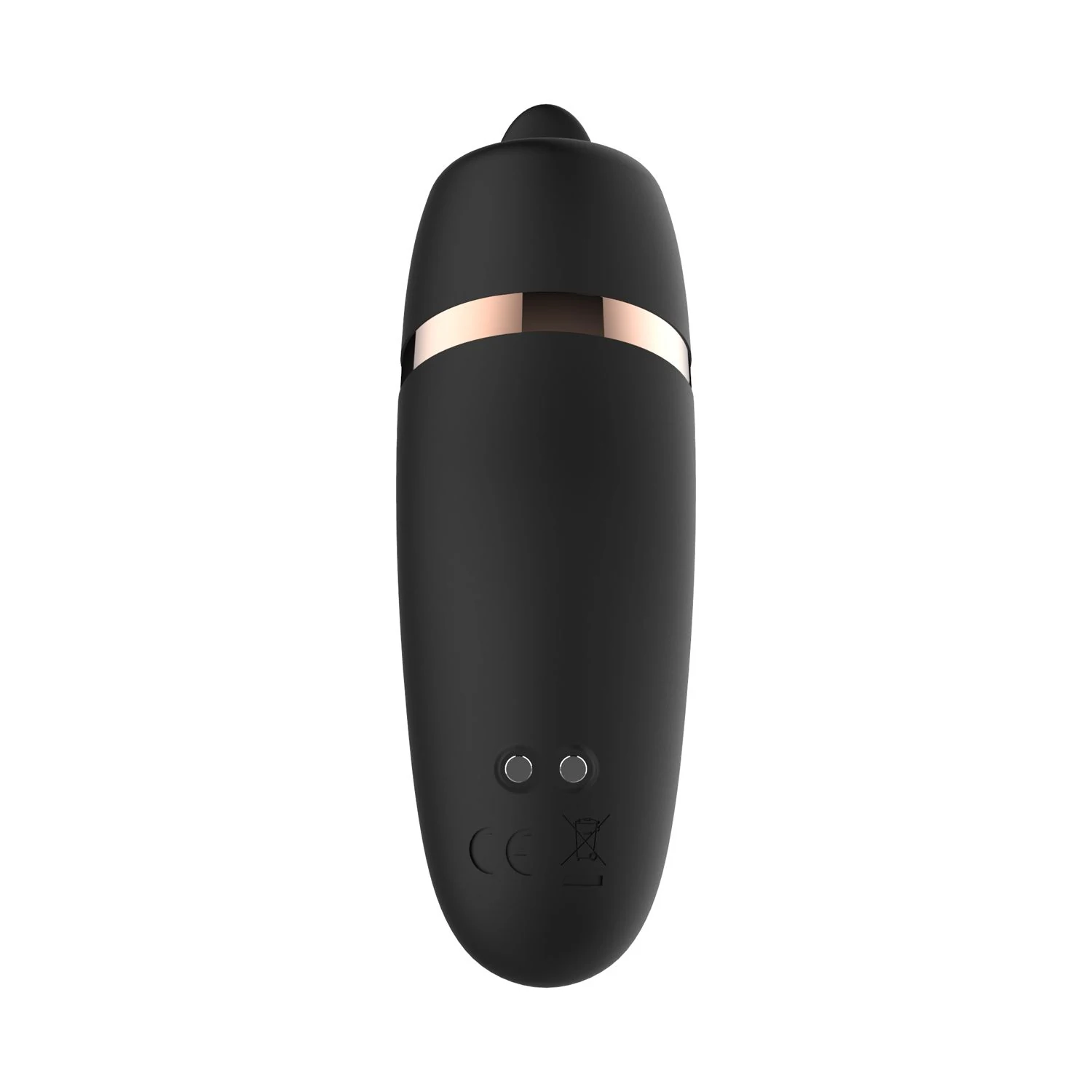 Rosy Gold stimulator voor haar met likkende tong stimulatie