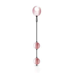 Rosy Gold Nouveau Kegel Balls roze vaginaballetjes met flexibel trekkoord