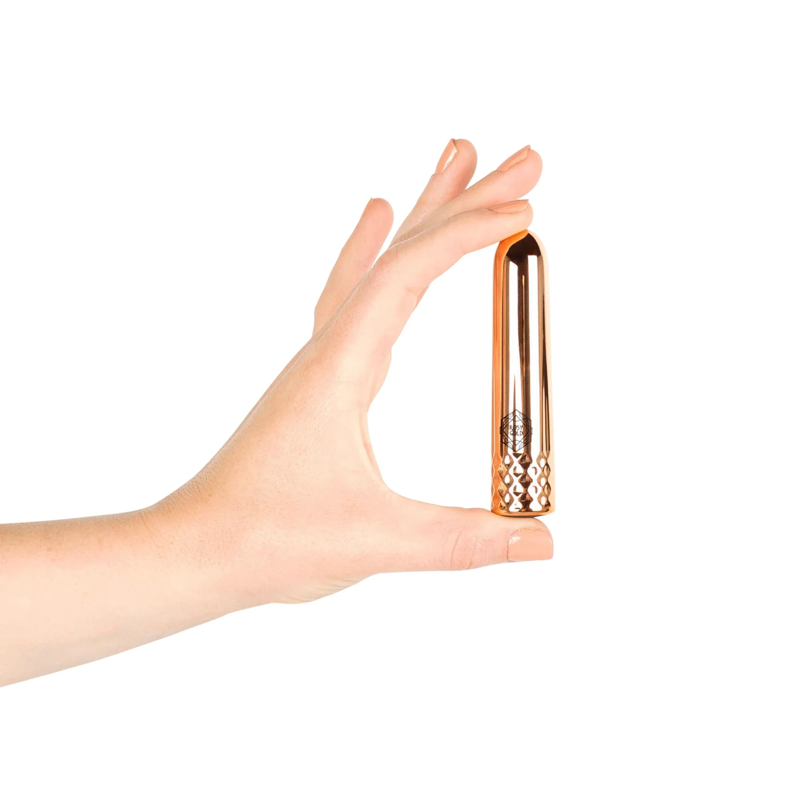 USB-oplaadbare Rosy Gold Nouveau Mini Vibrator roze