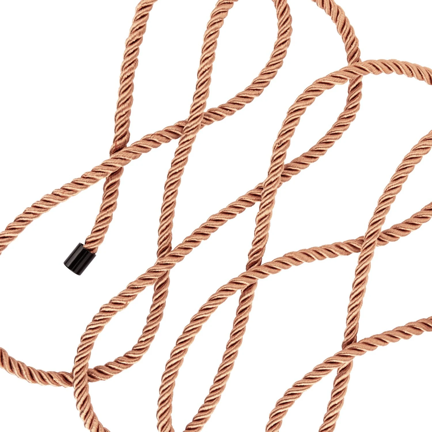 Rosy Gold Rope Set stevige en elegant afgewerkte bondage touwen