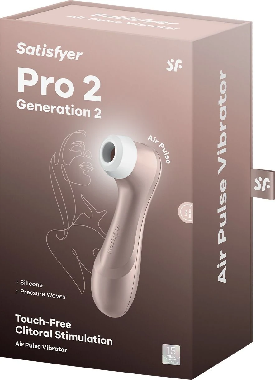 Satisfyer Pro 2 Generation 2 met batterijduur 60 minuten en oplaadtijd 120 minuten