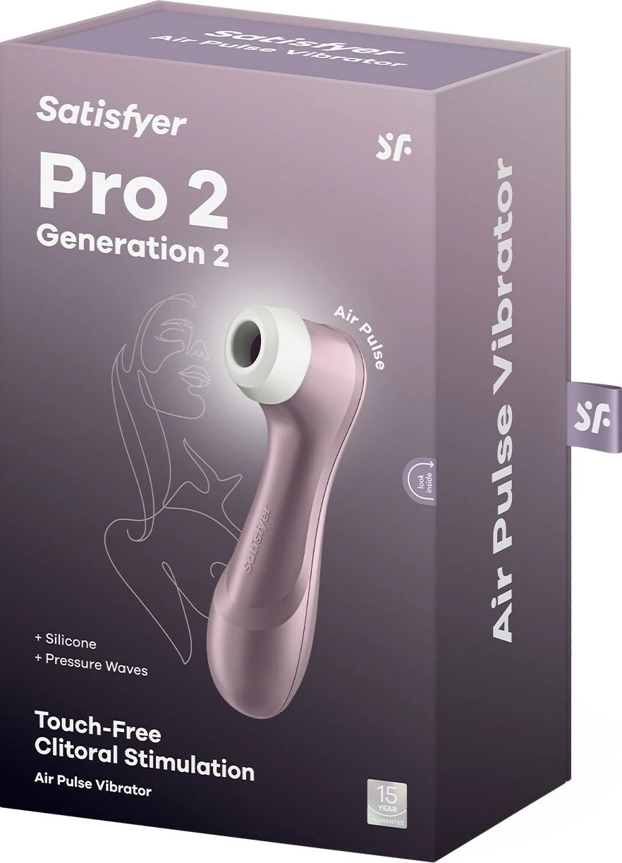 Satisfyer Pro 2 Generation 2 Lila voor clitoris en vagina stimulatie