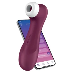 Satisfyer Pro 2 Generation 3 App Controlled in wijnrood