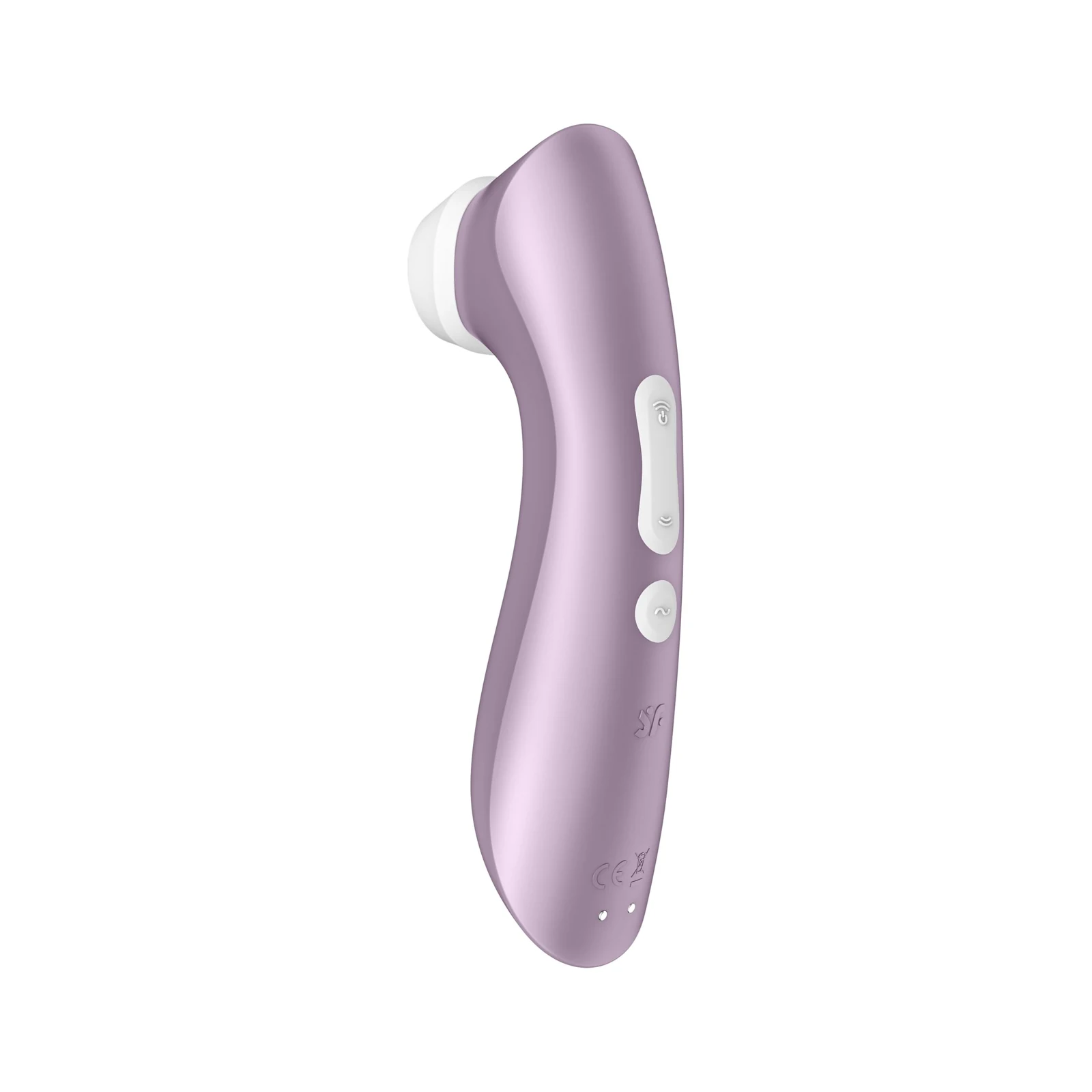 Satisfyer Pro 2 Vibration met zacht siliconen kapje en pushbutton bediening