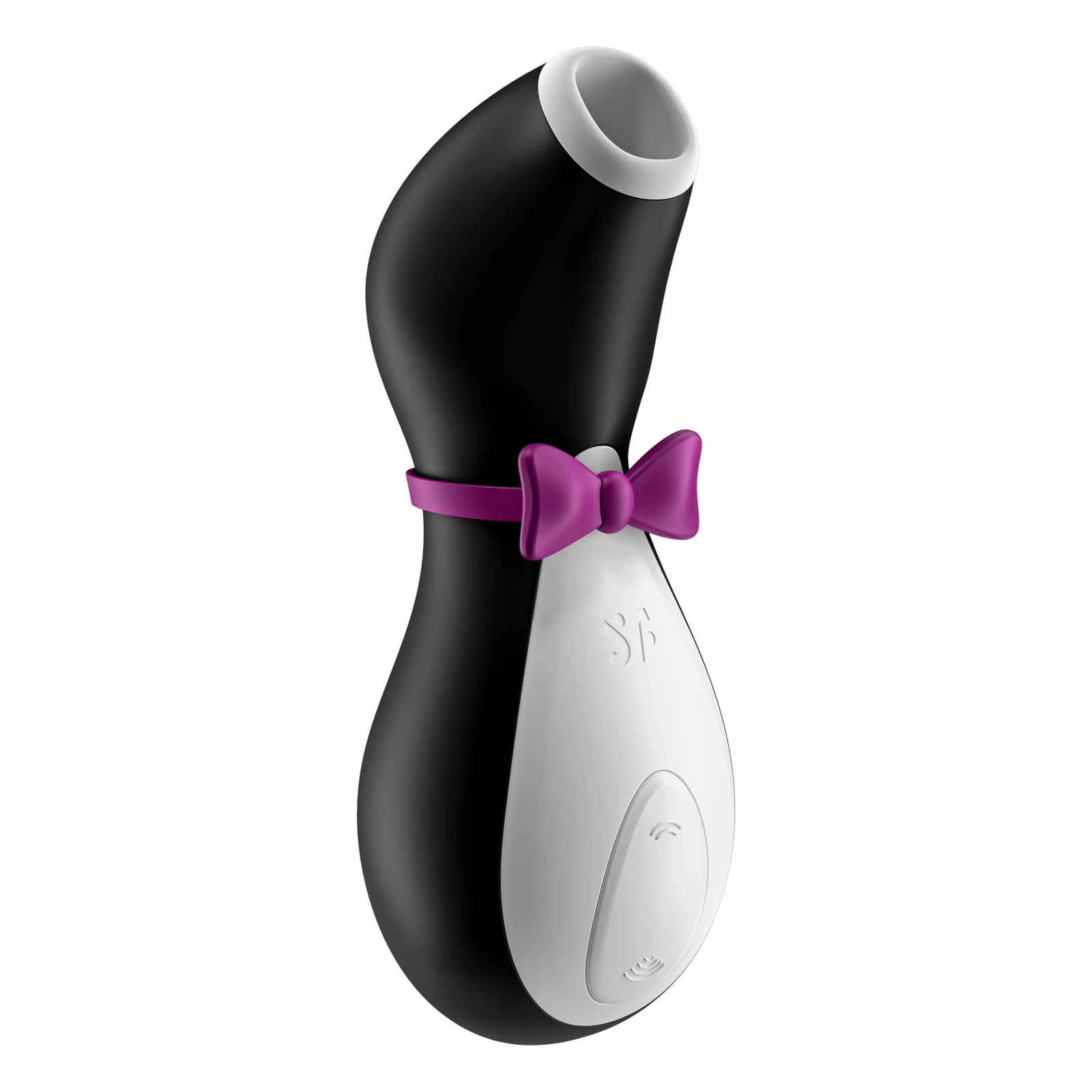Satisfyer Pro Penguin Next Generation luchtdrukstimulator in zwart siliconen