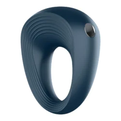 Satisfyer Rings 2 vibrerende cockring blauw van siliconen en ABS