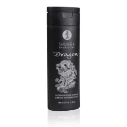 Shunga Dragon Potentie Crème 60 ml voor hem, transparante lustopwekker