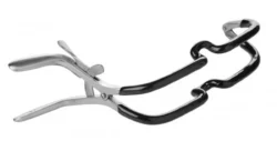 Stalen Jennings Gag Mondspreider van Master Series met rubbercoating