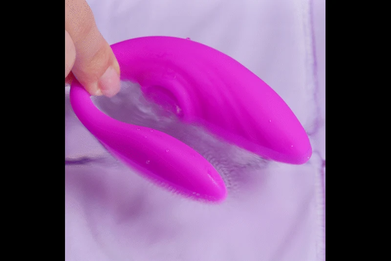 Tap Dancer koppel vibrator met afstandsbediening, 7 standen en patronen