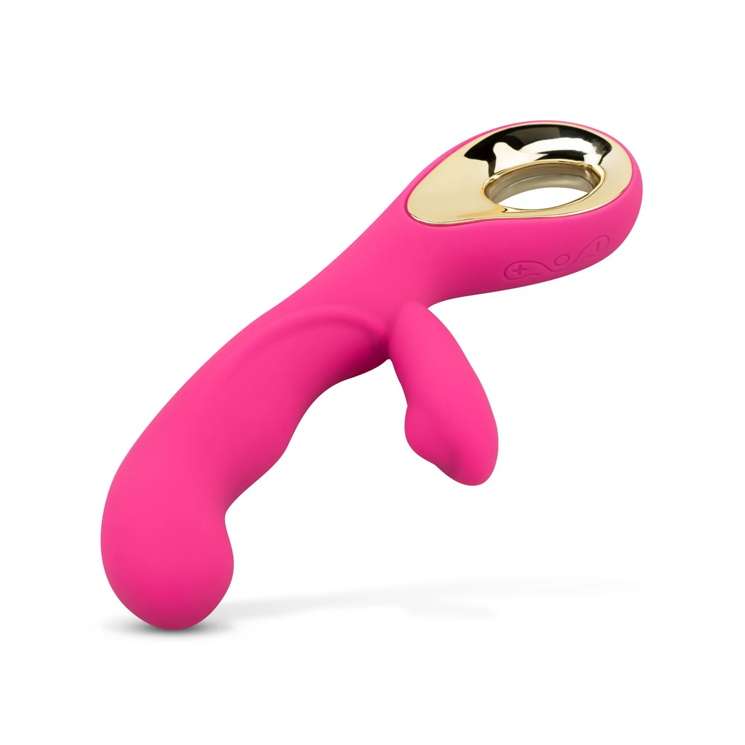 Tarzan vibrator roze van ABS en siliconen, lengte 190 mm