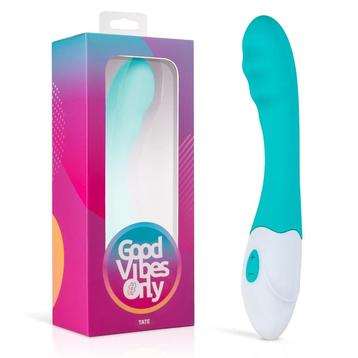 Tate G-Spot Vibrator van Good Vibes Only in turquoise groen