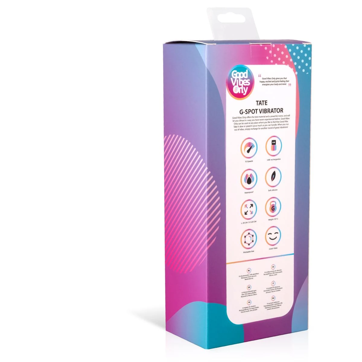 Tate G-Spot Vibrator van het merk Good Vibes Only