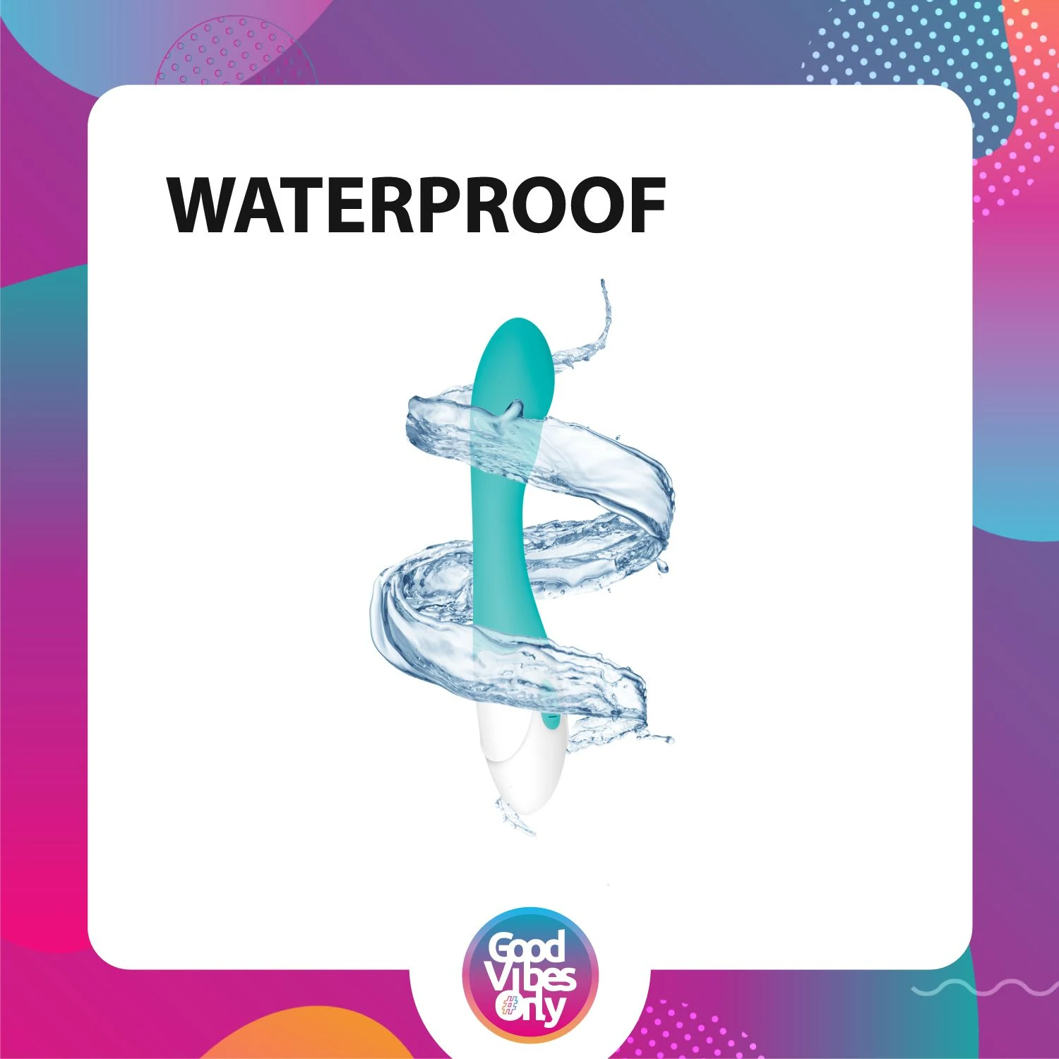 Tate G-Spot Vibrator met zacht siliconen en ABS materiaal