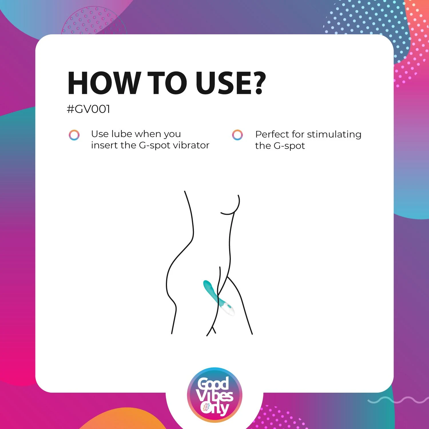 Tate G-Spot Vibrator waterdicht en oplaadbaar via USB-kabel