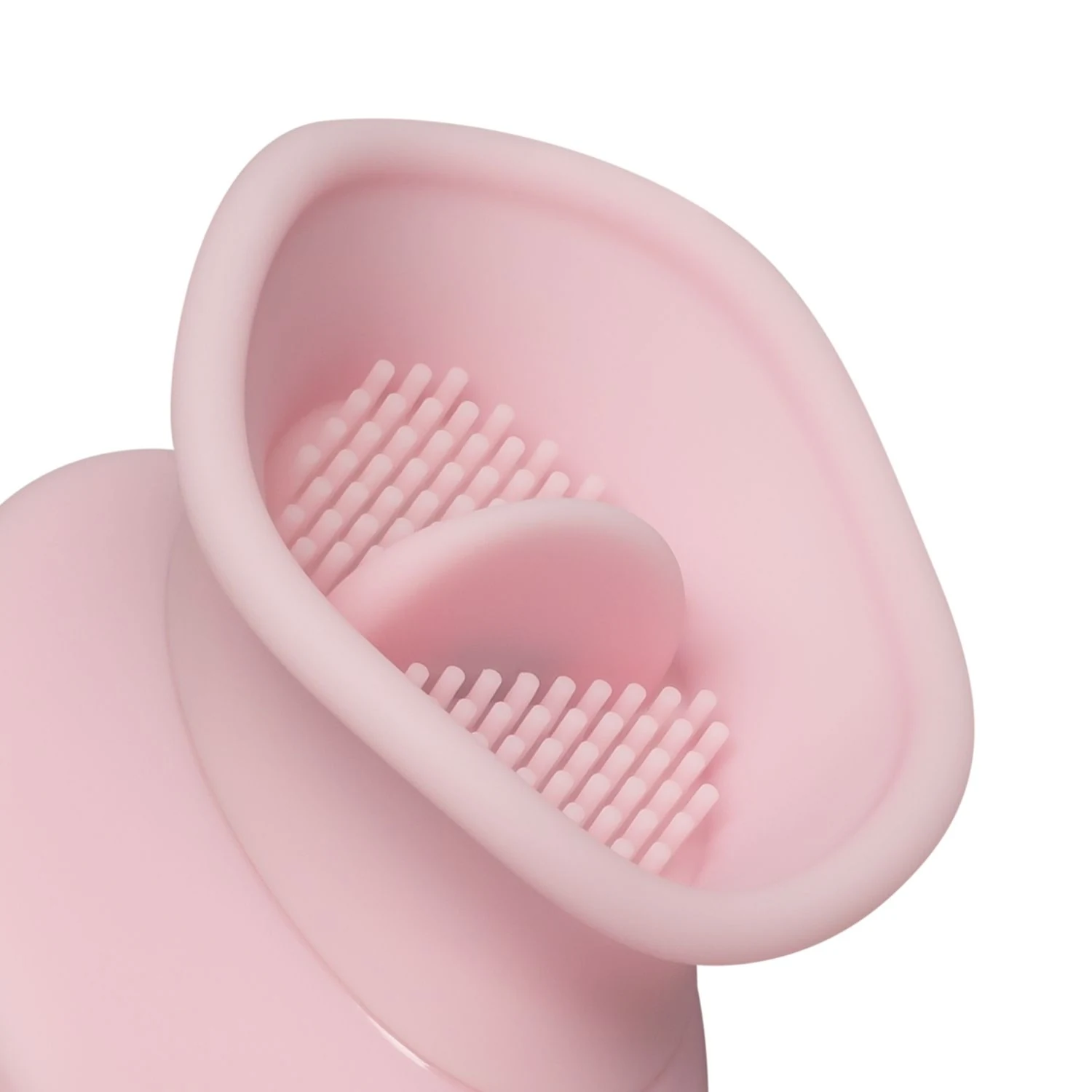 Roze clitoris vibrator van Teazers met maximale diameter 45 mm