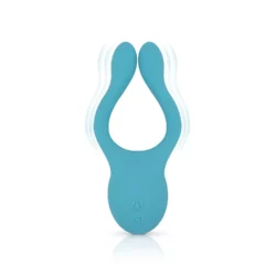 Teazers Dani Koppel Toy blauwe koppelvibrator met 10 vibratiestanden