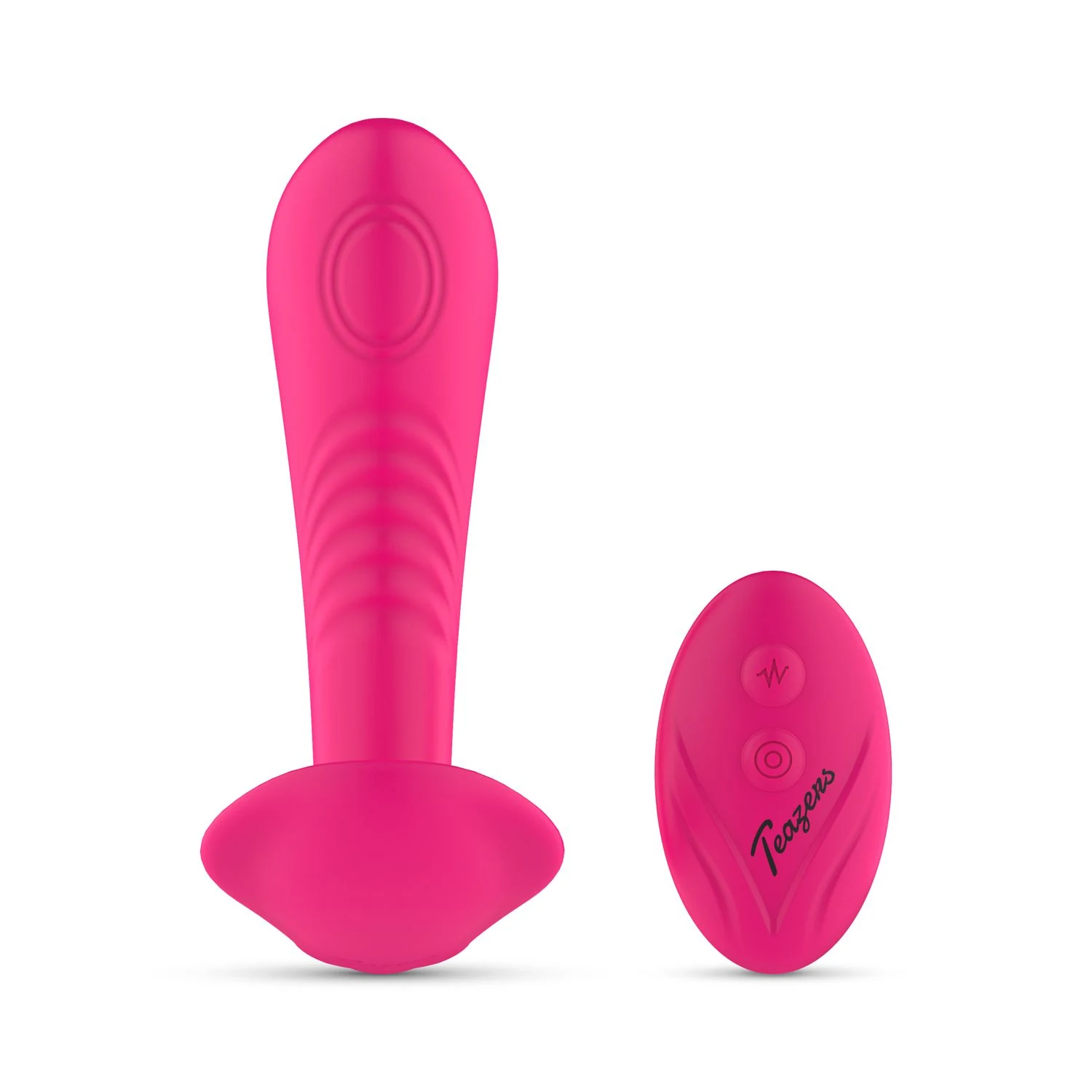 Roze Teazers vibrator voor vaginaal en anaal gebruik met afstandsbediening