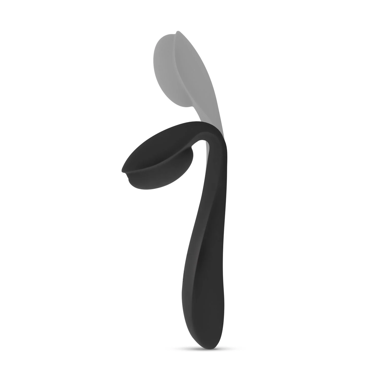 Teazers G-spot vibrator zwart met gebogen design voor G-spot stimulatie