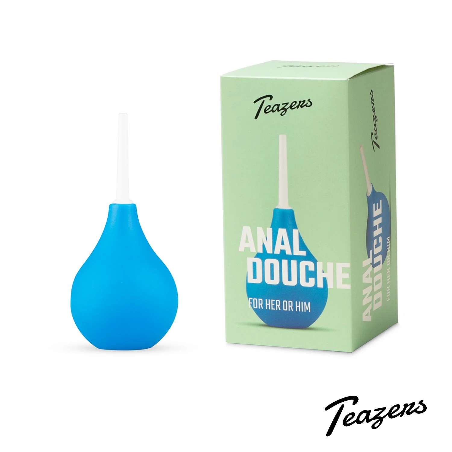 Teazers intieme douche met ergonomisch ontwerp en knijpflacon
