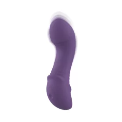Teazers Mini Thrusting Vibrator paars met compact siliconen design