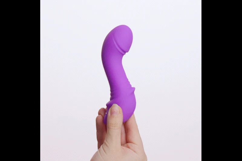 Teazers Mini Thrusting Vibrator met krachtige stootfunctie en vibratie
