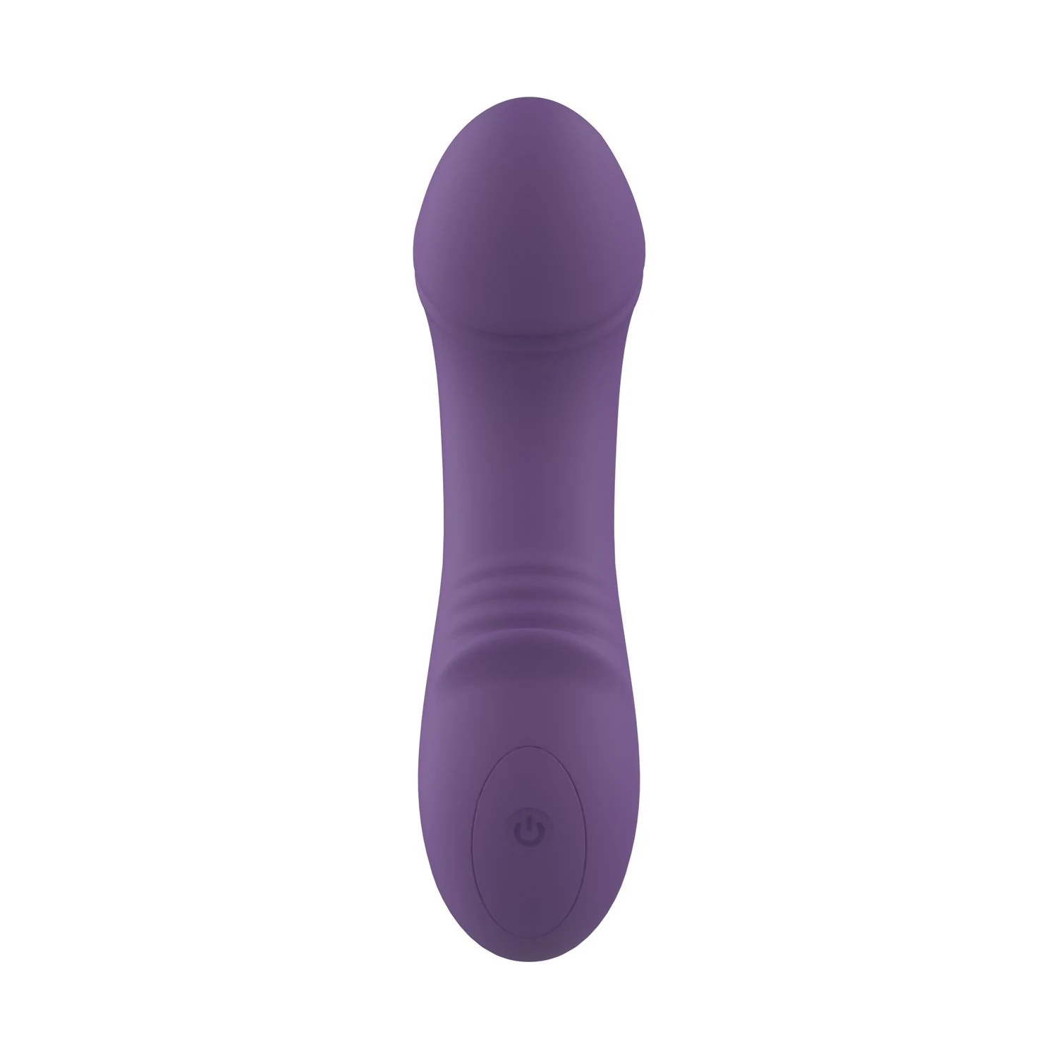Teazers Mini Thrusting Vibrator paars met 120 minuten batterijduur