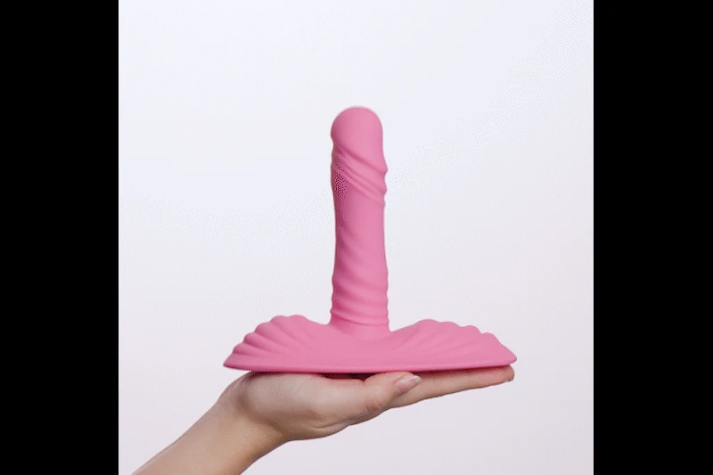 Teazers pad met thrusting vibrator voor vagina en clitoris