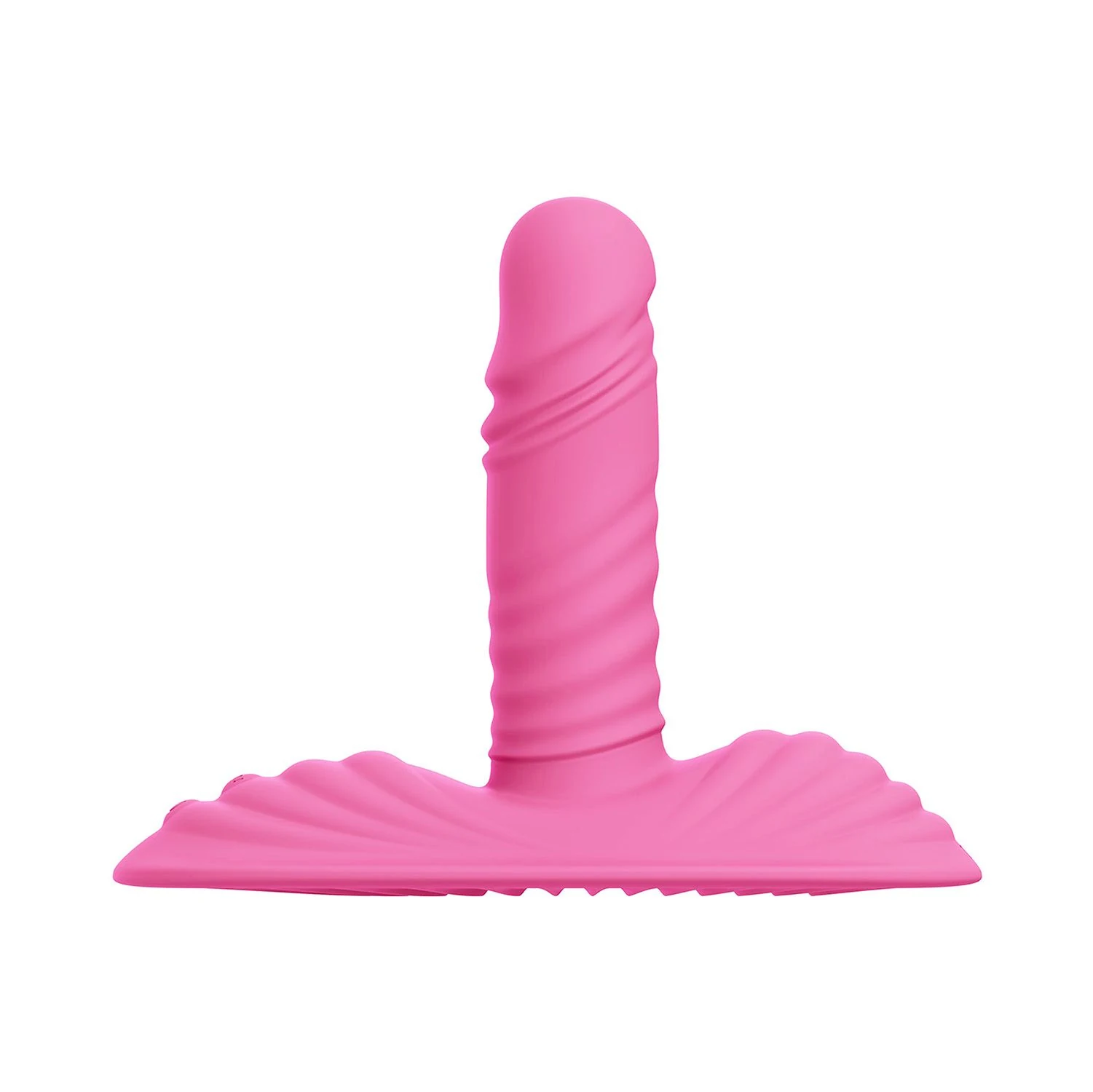 Teazers pad met thrusting vibrator geschikt voor glijmiddel op waterbasis