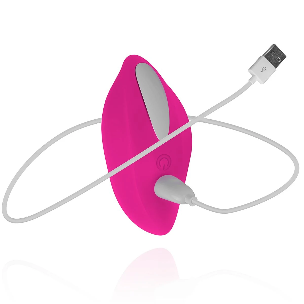 Compacte siliconen mini vibrator roze voor clitoris