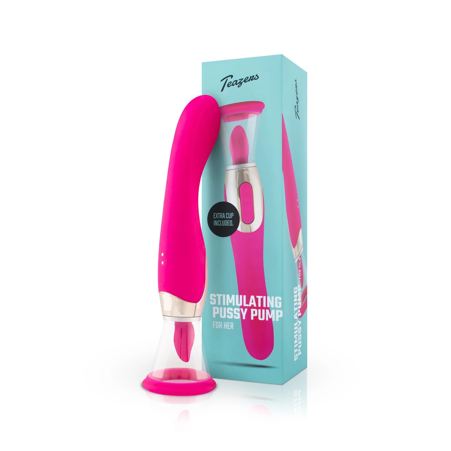 Teazers Pleasure Pump met maximale diameter van 40 mm