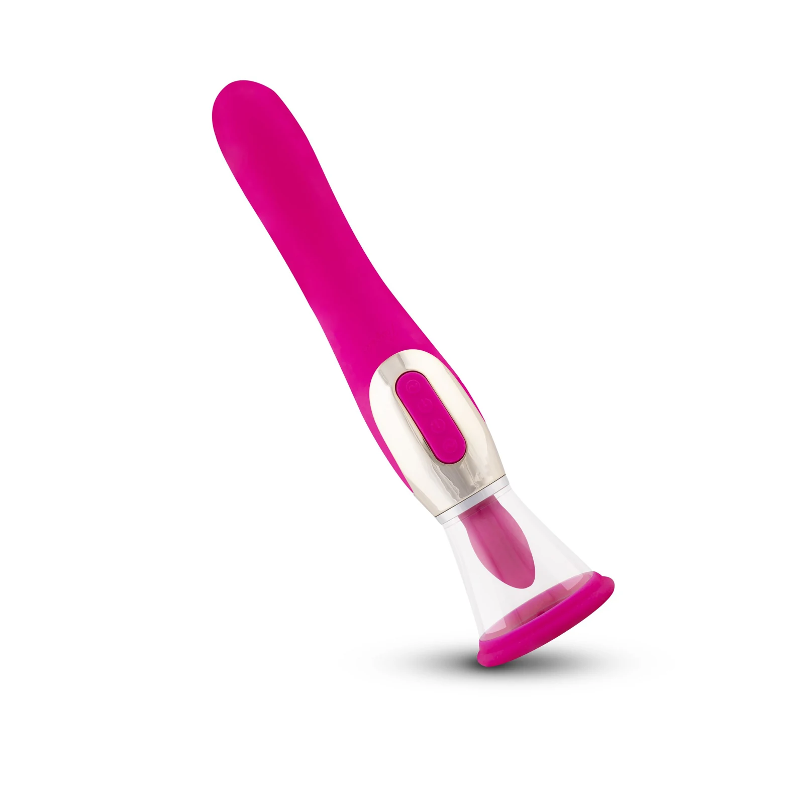 Teazers Pleasure Pump met G-spot vibrator en 10 vibratiestanden