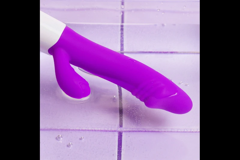 Teazers rabbit vibrator roze voor G-spot, clitoris en vagina