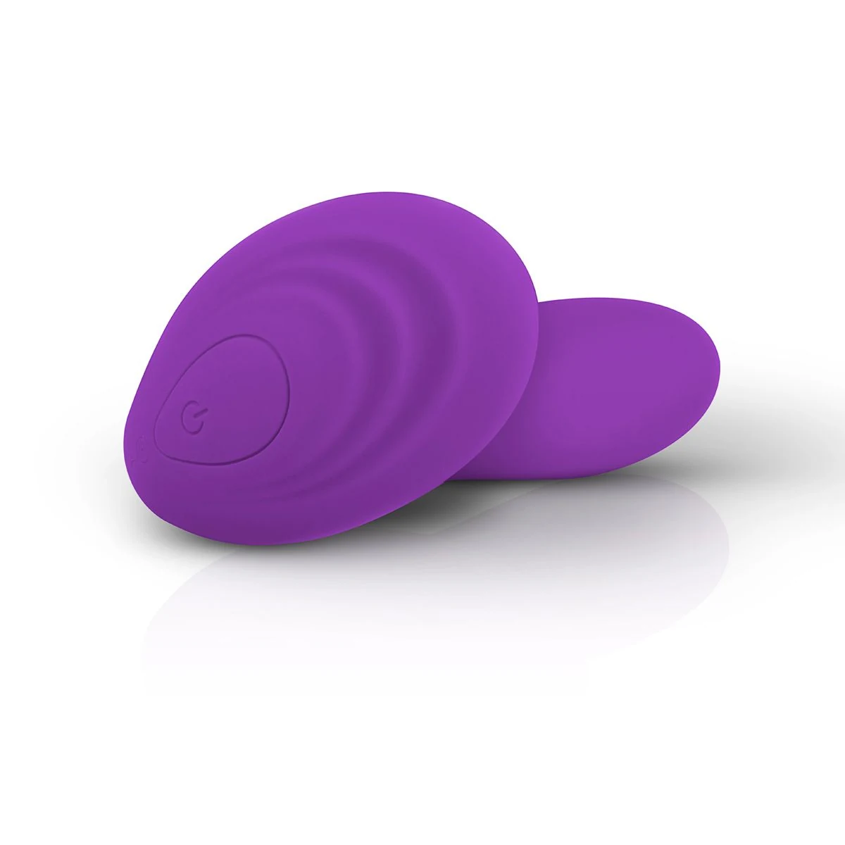 Oplaadbare Teazers Remote Pleaser Vibrator Paars via USB-oplaadkabel