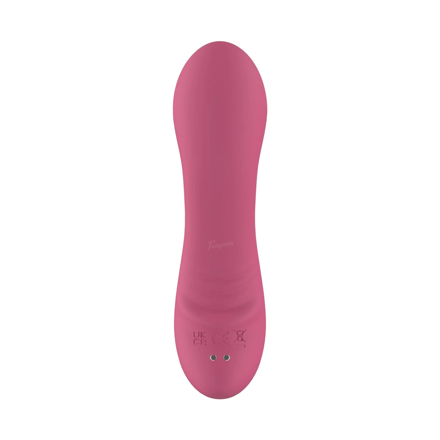 Teazers Rolling Mini Vibrator met pushbutton bediening