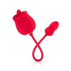 Teazers Rose vibrator en clitoris stimulator met roosdesign
