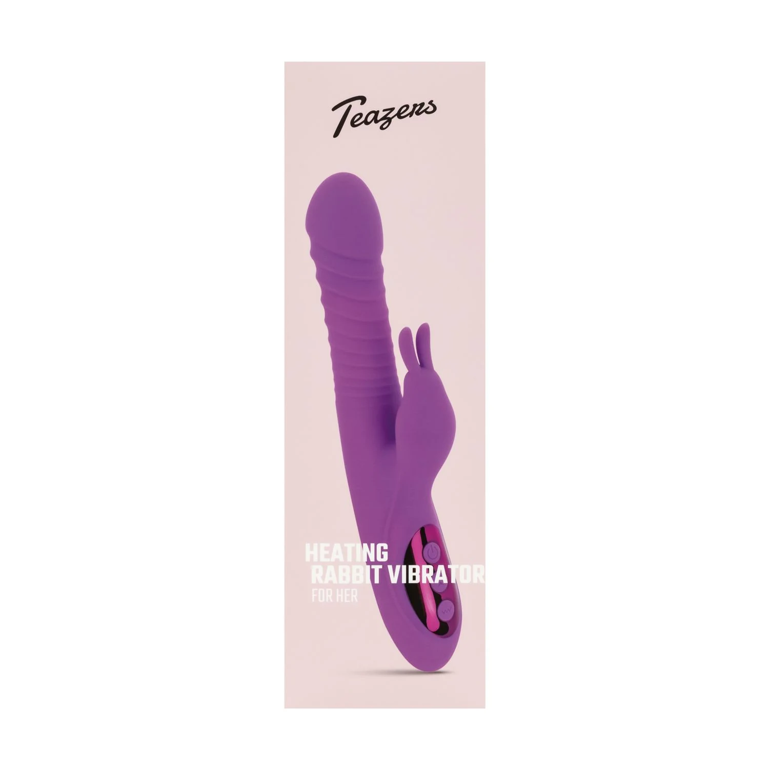Spatwaterdichte Teazers rabbit vibrator paars