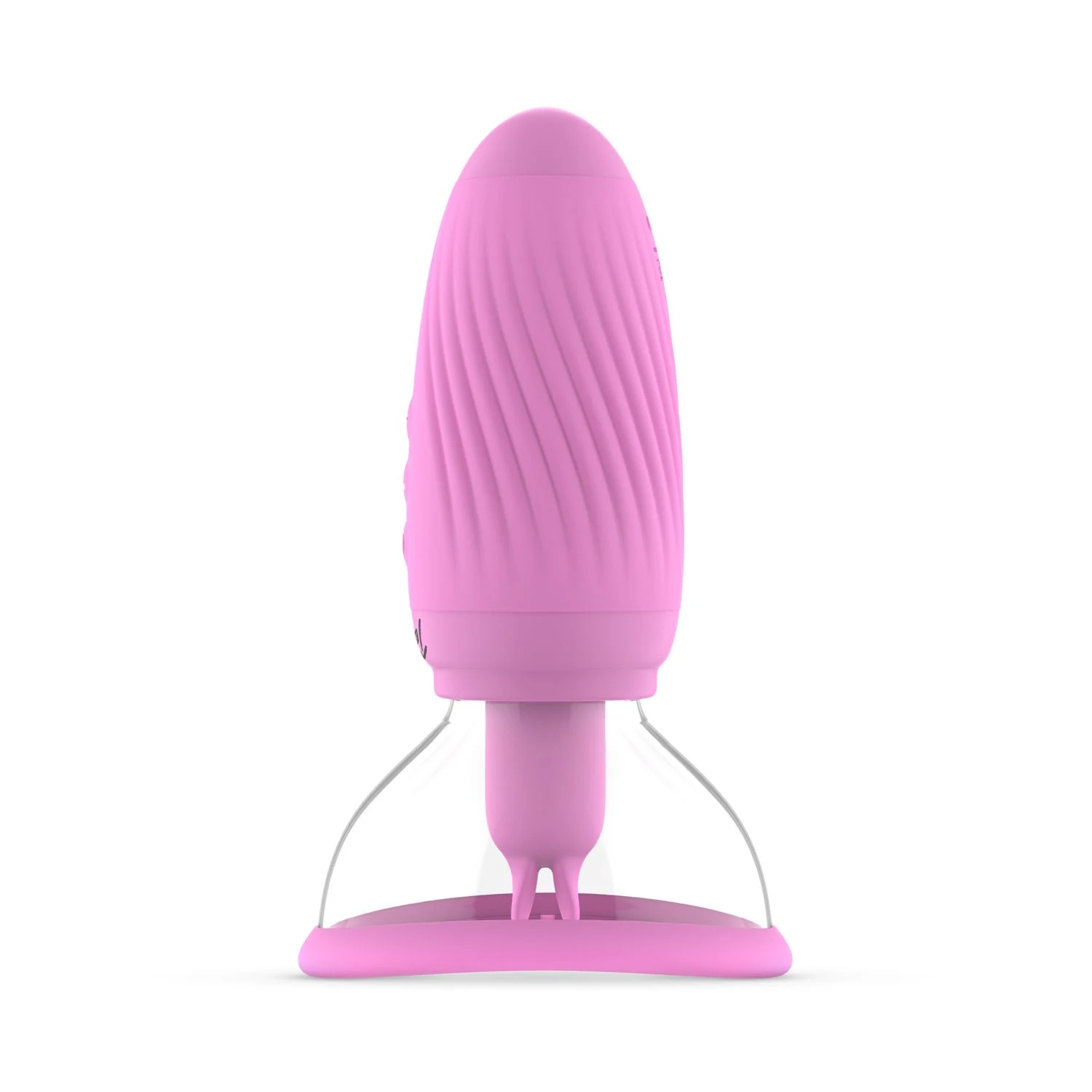 USB oplaadbare Teazers Suction Cup met Clitoris Vibrator