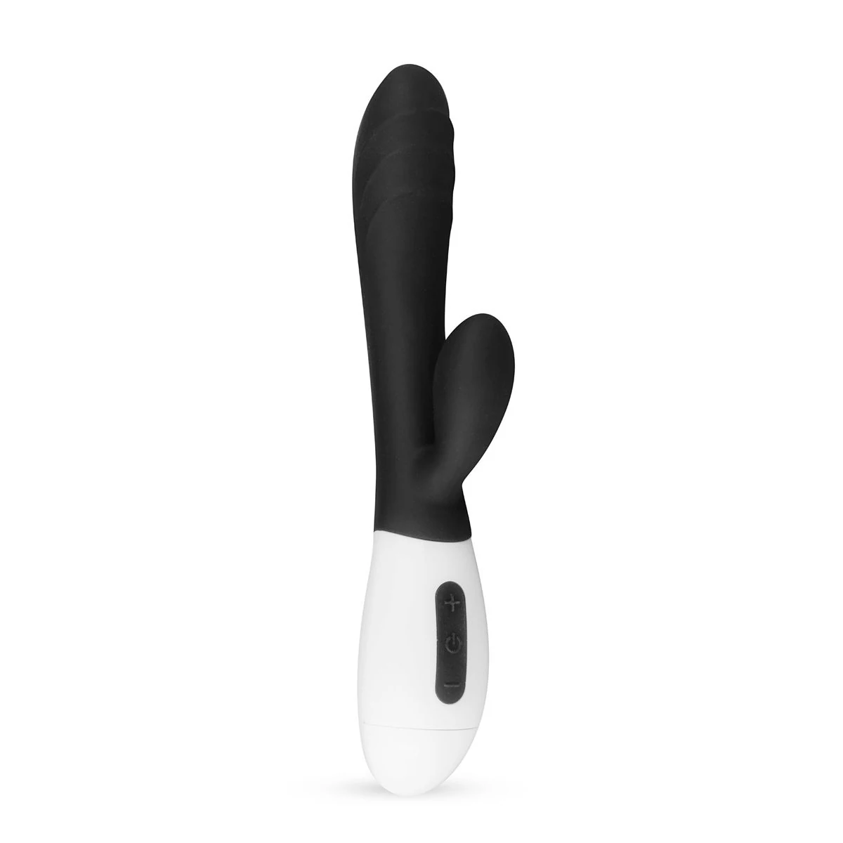 Teazers Tarzan Vibrator in zwart siliconen met dubbele stimulatie